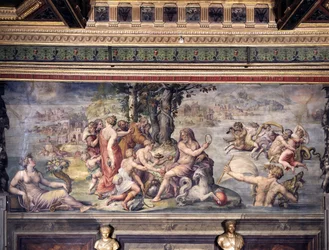 The First Fruits from Earth Offered to Saturn